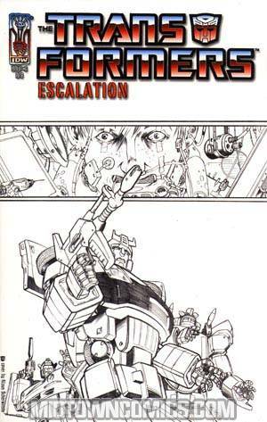 Transformers Escalation #6 Cover D Incentive Klaus Scherwinski Variant Cover