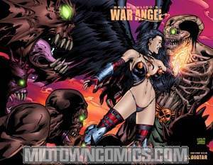 Brian Pulidos War Angel #0 Wraparound Cvr