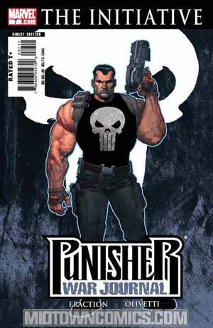 Punisher War Journal Vol 2 #7 Cover A Punisher Costume Cover (The Initiative Tie-In)