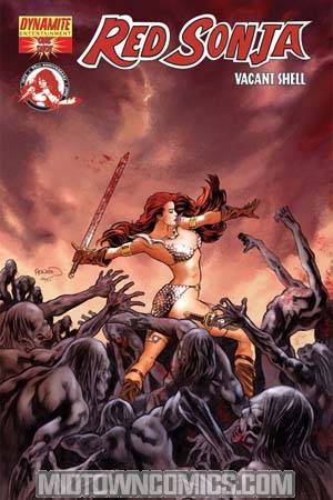 Red Sonja Vacant Shell One-Shot Regular Paul Renaud Cover