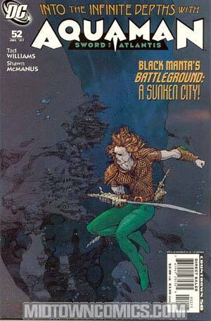 Aquaman Vol 4 #52 Sword Of Atlantis