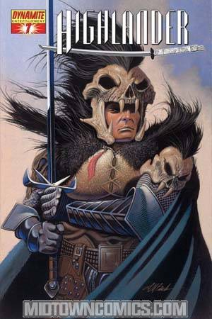 Highlander #7 Regular David Michael Beck Cover