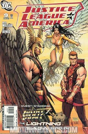 Justice League Of America Vol 2 #9 Regular Michael Turner Cover (The Lightning Saga Part 3)
