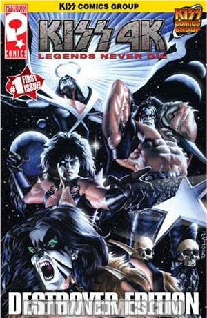 KISS 4K #1 Cover C Destroyer Edition