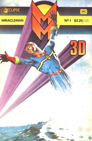 Miracleman 3-D #1 w/o Glasses