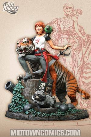 Fables Shere Khan & Rose Red Statue