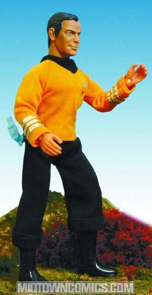 Star Trek The Original Series Cloth Retro Series 1 Captain Kirk Action Figure