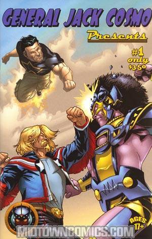 General Jack Cosmo Presents #1 American Eagle And The Golden Star Cover