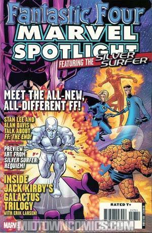 Marvel Spotlight Fantastic Four Silver Surfer