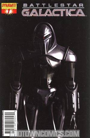 Battlestar Galactica Vol 4 #7 Cover G Cylon Silver Foil Cover