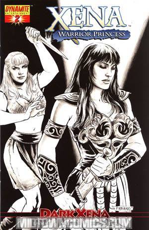 Dark Xena #2 Incentive Fabiano Neves Sketch Cover