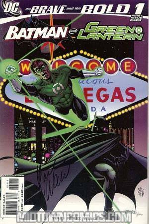 Brave And The Bold Vol 3 #1 Cover D DF Signed By Mark Waid