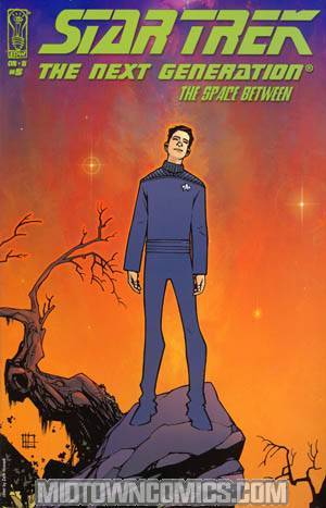 Star Trek The Next Generation The Space Between #5 Incentive Zach Howard Variant Cover