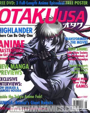 Otaku USA Magazine Aug 2007