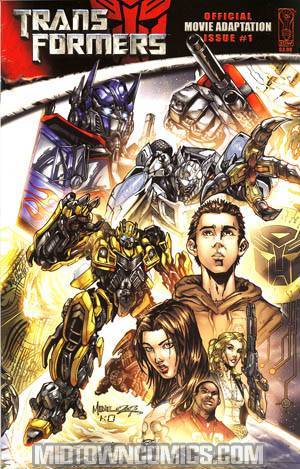 Transformers Movie Adaptation #1 Cover A Alex Milne Cover