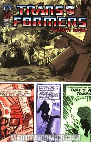 Transformers Spotlight Target 2006 #2 Cover D