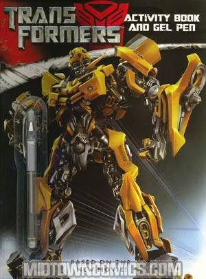 Transformers The Movie Activity Book And Gel Pen TP
