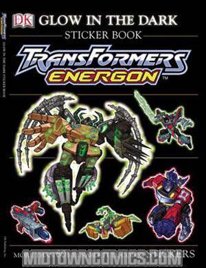 Transformers Energon Glow-In-The-Dark Sticker Book TP - Out of Print