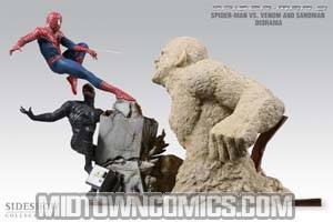 Spider-Man 3 Spider-Man vs Venom And Sandman Diorama Statue