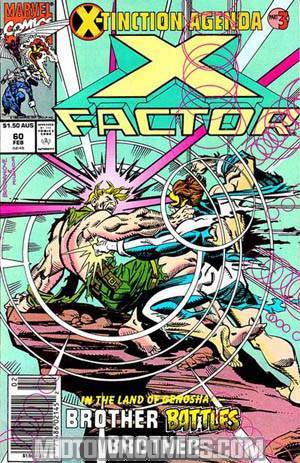 X-Factor #60 Cover B 2nd Ptg