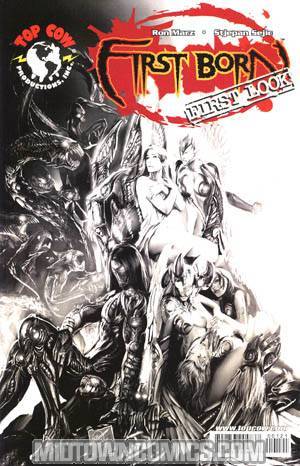 First Born First Look Inncentive Sejic Grayscale Cover