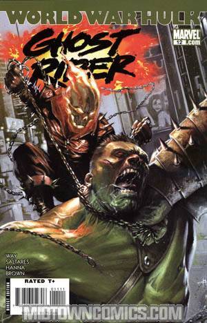Ghost Rider Vol 5 #12 Cover A 1st Ptg (World War Hulk Tie-In)