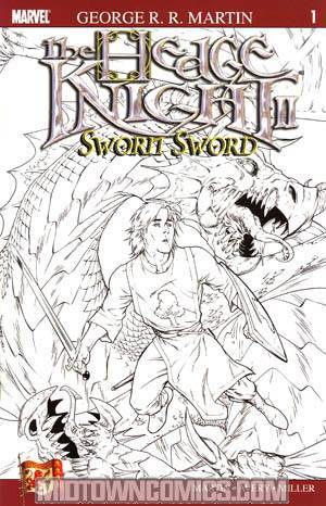 Hedge Knight 2 Sworn Sword #1 Incentive Sketch Variant Cover