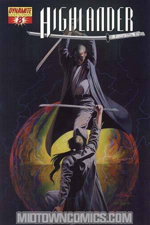 Highlander #8 Regular David Michael Beck Cover