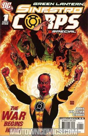 Green Lantern Sinestro Corps Special #1 Cover A 1st Ptg (Sinestro Corps War Part 1)
