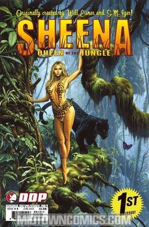 Sheena #1 Cover A Regular Joe Jusko Cover