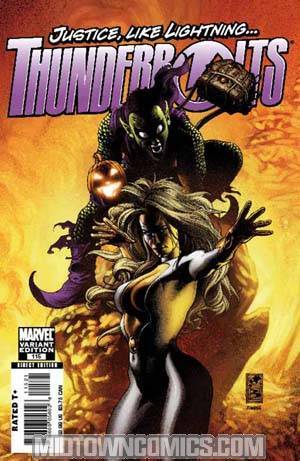 Thunderbolts #115 Incentive Simone Bianchi Variant Cover (The Initiative Tie-In)