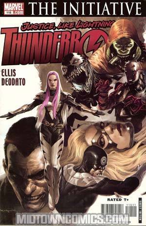 Thunderbolts #115 Regular Marko Djurdjevic Cover (The Initiative Tie-In)