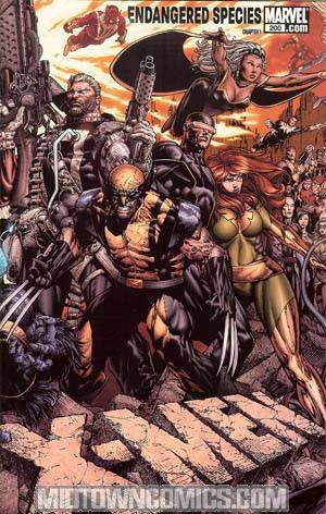 X-Men Vol 2 #200 Cover C David Finch Gatefold Variant Cover (X-Men Endangered Species Part 1)