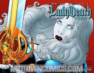 Brian Pulidos Lady Death Sacrilege #1 Wrap Cvr