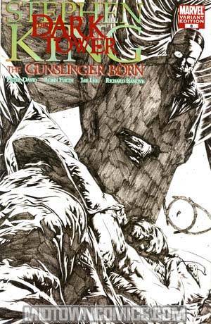 Dark Tower Gunslinger Born #6 Cover C Incentive Jae Lee Sketch Variant Cover