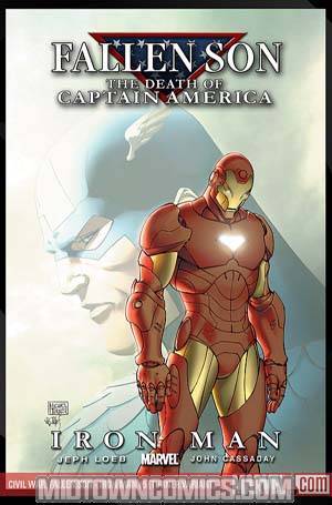 Fallen Son Death Of Captain America #5 Iron Man Cover B Michael Turner Cover