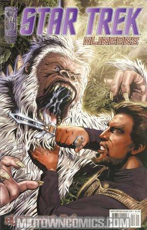 Star Trek Klingons Blood Will Tell #3 Cover A Regular Joe Corroney Cover