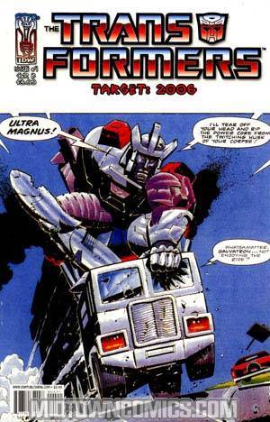 Transformers Spotlight Target 2006 #4 Regular Retro-Art Cover