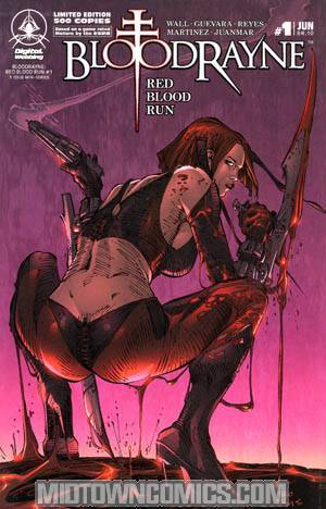 Bloodrayne Red Blood Run #1 Cvr C Incentive Guevara Variant Cover