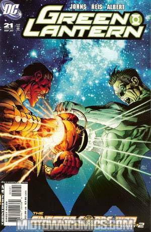 Green Lantern Vol 4 #21 Cover B Incentive Andy Kubert Variant Cover (Sinestro Corps War Part 2)