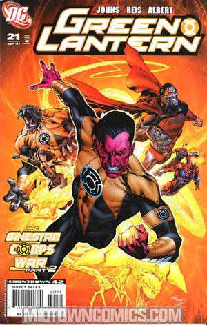 Green Lantern Vol 4 #21 Cover A 1st Ptg Regular Ivan Reis Cover (Sinestro Corps War Part 2)