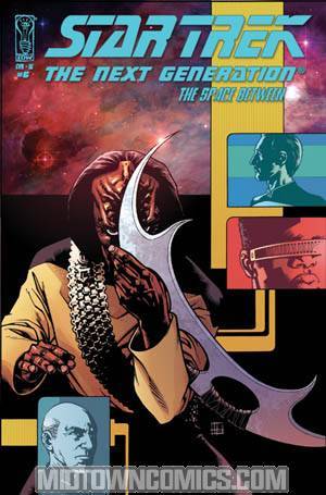 Star Trek The Next Generation The Space Between #6 Incentive Zach Howard Variant Cover