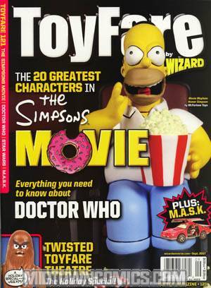 Toyfare #121 Simpsons Movie Figure Cvr