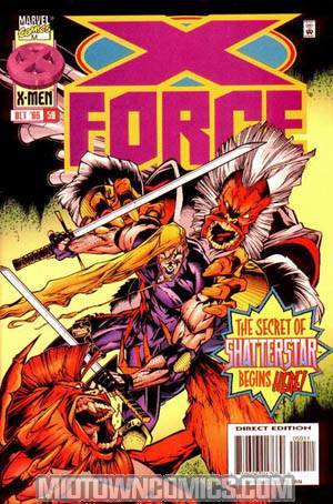 X-Force #59 w/o Cards