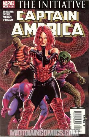 Captain America Vol 5 #28 (The Initiative Tie-In)