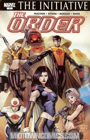 Order Vol 2 #1 Barry Kitson Cover (The Initiative Tie-In)