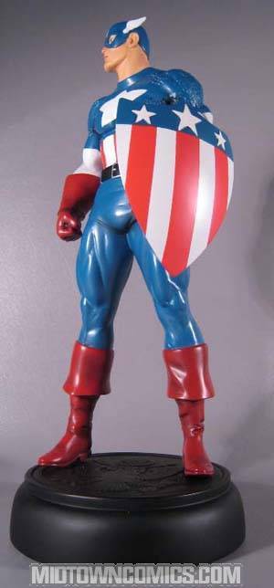 Avengers-World War 2-NIB Bowen Designs CAPTAIN AMERICA WW II mini bust/statue 