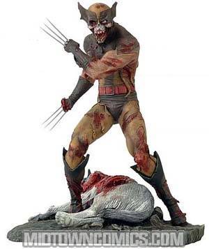 Marvel Zombies Wolverine Statue