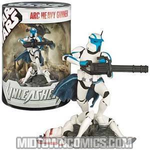 Star Wars Unleashed ARC Heavy Gunner Trooper Action Figure