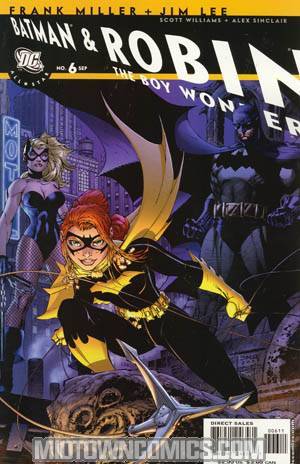 All Star Batman And Robin The Boy Wonder #6 Cover A Regular Jim Lee Cover           